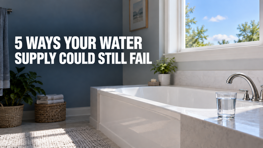 5 Ways Your Water Supply Could Still Fail