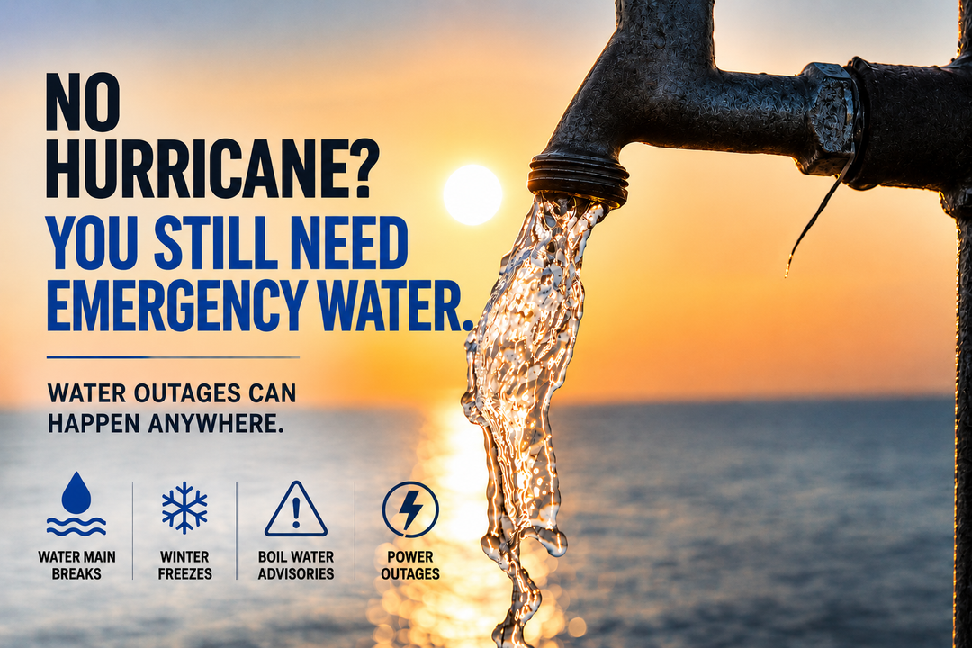 No Hurricane? You Still Need Emergency Water: Why Water Outages Can Happen Anywhere
