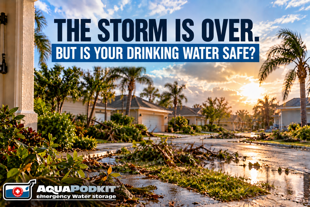 The Storm Is Over. But Is Your Drinking Water Safe?